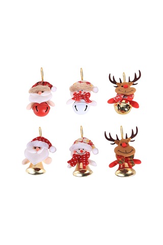 Noel Süsleri, Yaratıcı Çizgi Film Kareli Bez Bebek Sarılma Saati