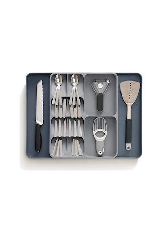 Joseph Joseph 85166 Drawer Store Genişleyen Çatal Gereç ve Alet Düzenleyici Gri