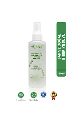 Biberiye Suyu - Dökülme Karşıtı Ve Saç Uzatma Etkili Saç Toniği Pure Rosemary Water 150ml