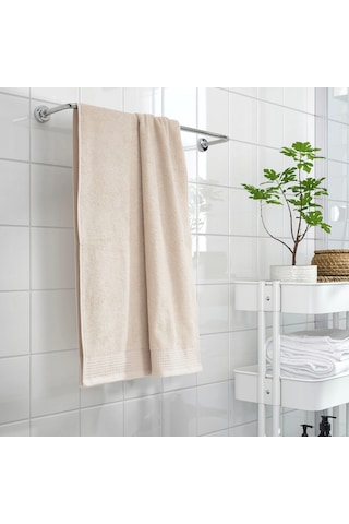 Ikea Vınarn Açık Gri-bej 70x140 Cm Banyo Havlusu Bej