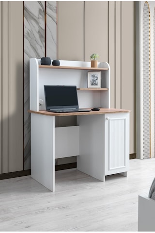 Yalı Modern Dolaplı Çalışma Masası 100 60 130