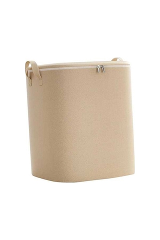 Pazly Tote Suntek Saklama Kutusu Katlanabilir Giysi Çantası Bej 180l-50x50x70cm Sl Diğer