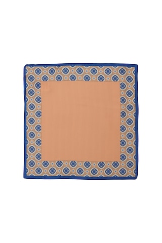 AC&Co / Altınyıldız Classics Altınyıldız Classics Erkek Kahverengi - Lacivert Desenli Lacivert - Kahve Klasik Mendil 4A2922200011Khlstn Kahverengi - Lacivert