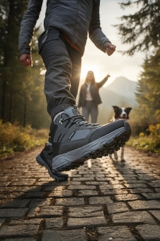 Enoch Erkek Waterproof Outdoor Trekking Ve Doğa Yürüyüş Botu Siyah