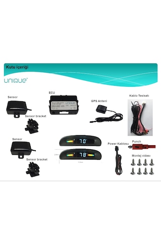 Unique Kör Nokta Uyarı Sistemi