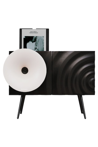 Fennessy Kresling İ7s Beyaz Bluetooth Hoparlörlü 100w Hi-fi Pikap, Plakçalar