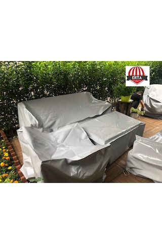 3 M X 3 M - 90 Cm Yükseklik Bahçe Mobilya Koruma Örtüsü Su Geçirmez Branda Yeşil
