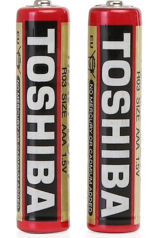 Toshiba R03KG AAA İnce Kalem Pil 2'li
