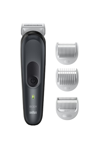Braun BodyGroomer 3 BG 3340 SkinShield Teknolojisi 3 Ek Parçalı Vücut Bakım Seti