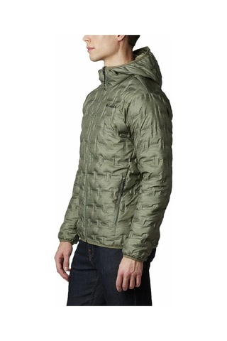 Columbia Delta Ridge Down Hooded Erkek Haki Kapüşonlu Mont WO0954-397