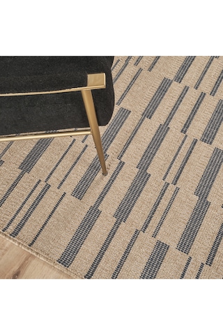 Kaşmir Halı Kilim Jüt Ravon Blue Salon Mutfak Halısı Yolluk Mavi