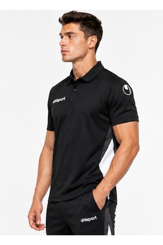 Uhlsport 1002378 Eqııpe 29 Polo Yaka Tişört Erkek Tişort siyah