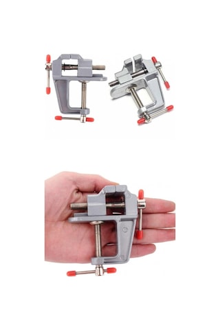Plentiful Mini Masa Tezgah Hobi Mengenesi Sabitleme Sıkıştırma Aparat 30mm