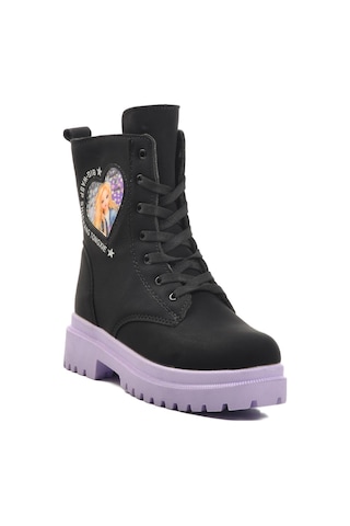 Walkway Leonis F Siyah-lila Çocuk Bot Siyah - Lila