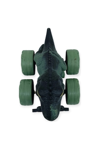 Sürtmeli Dinazor Arabalar 12 Cm - H-20 - Stegosaurus - Yeşil Lisinya
