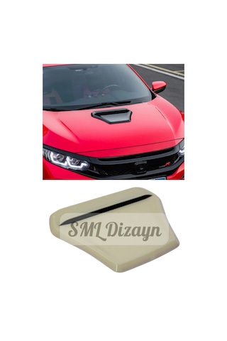 Honda Civic Fc5 Kaput Üstü Boyasız Vent Havalandırma