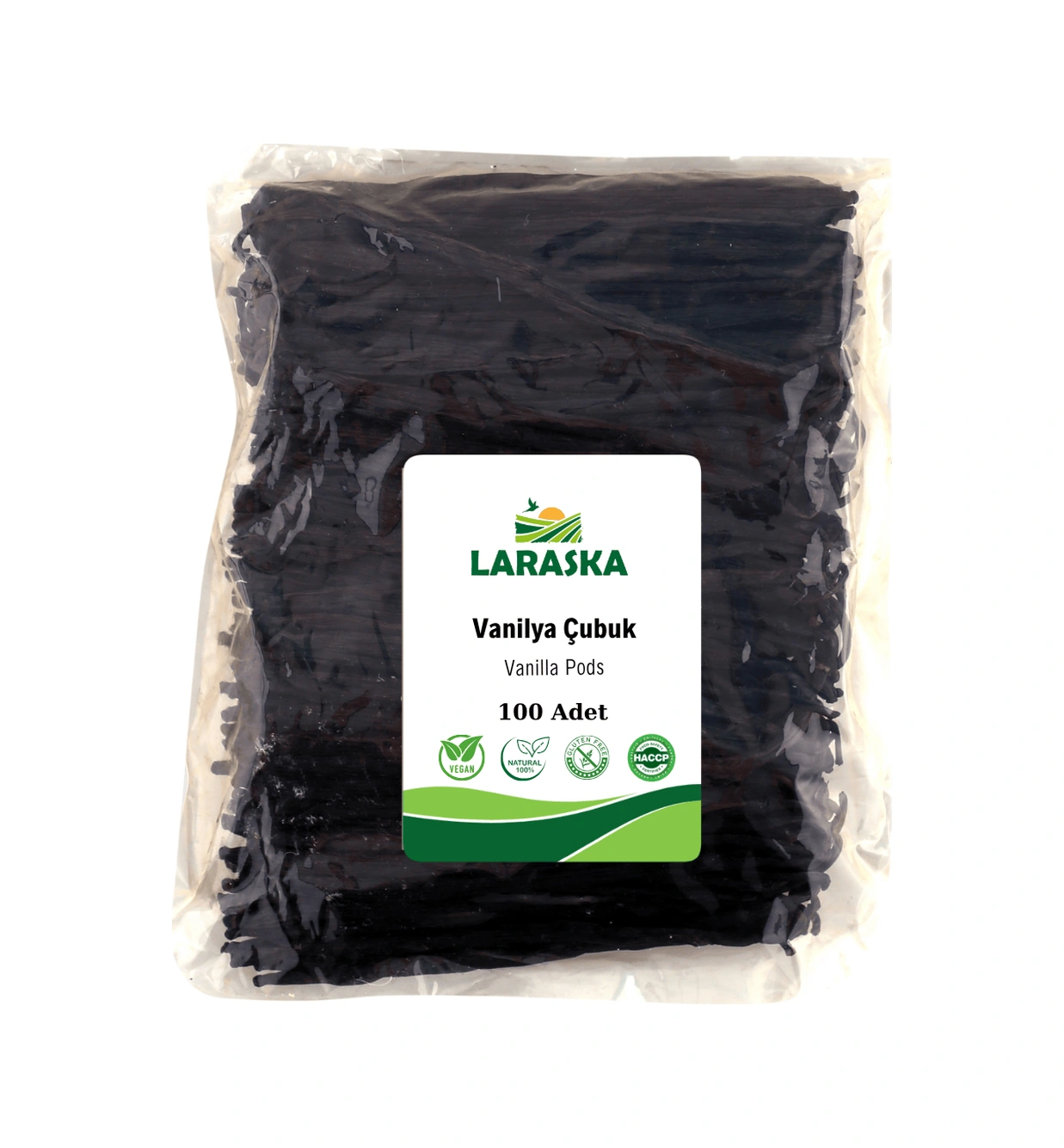 Vanilya Çubuk 100 Adet Doğal Gerçek Vanilya - Vanilla Pods 100qty