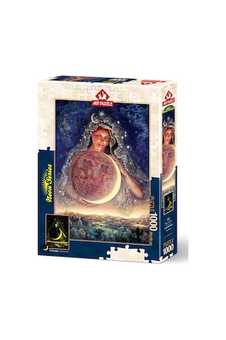 Art Puzzle Ay Tanrıçası 1000 Parça Neon Puzzle