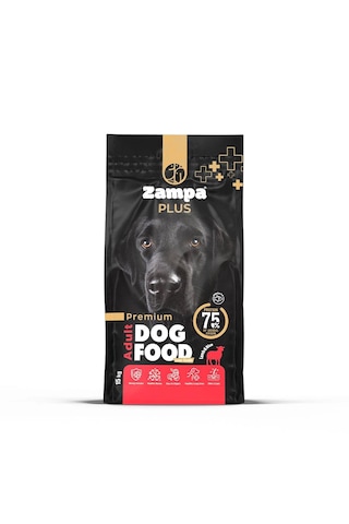 Zampa Plus Premium Kuzu Etli ve Pirinçli Yetişkin Köpek İçin Kuru Mama 15 KG