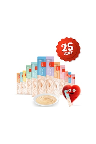 Wanpy Karışık 8 Lezzetli Sıvı Kedi Ödülü 25 X 14 Gr