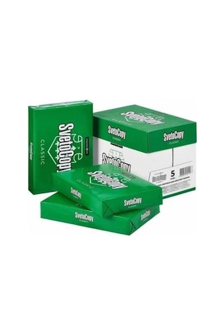 Svetocopy 5 Li Paket A4 Fotokopi Kağıdı 80 Gr. 1 Koli 2500 Adet A4