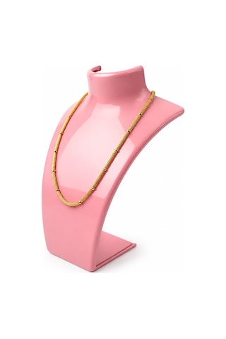 Kolye Standı Akrilik Şeker Pembe 14x21 Cm