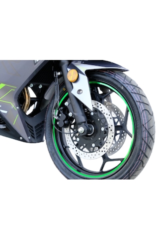 Arora AR 125 CC İki Tekerlekli Motosiklet Gri Yeşil