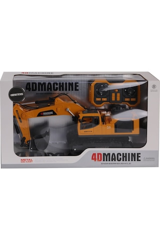 4d-e1 Metal Ağızlı Duman Atan Farklı Kontrollü Excavator Çok Renkli
