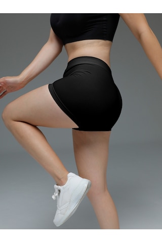 Moncorno Model Boxer Popo Şekillendirici İz Yapmayan Seamless Külot Siyah Renk Siyah