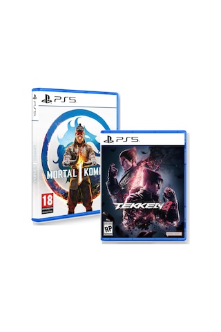 Mortal Kombat 1 + Tekken 8 Ps5 2'li Dövüş Oyun Seti