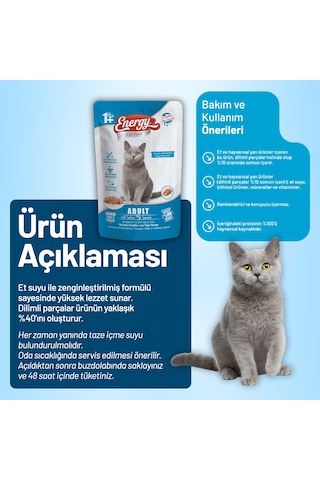 Somonlu Yetişkin Yaş Kedi Maması 85 G - 24 Adet