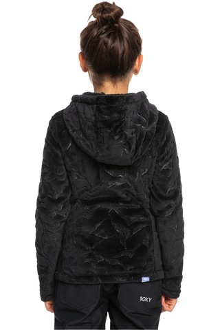 Roxy Igloo Gırl Kız Çocuk Polar Ceket Siyah Siyah