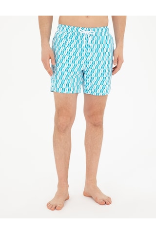 Pierre Cardin Erkek Aqua Deniz Şortu 50288231-vr007 Açık Mavi