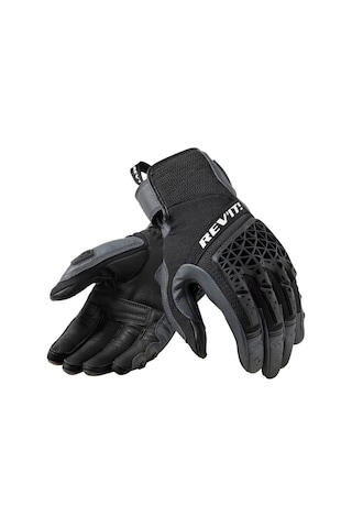Rev'ıt Sand 4 Yazlık Korumalı Motosiklet Eldiveni Siyah Gri