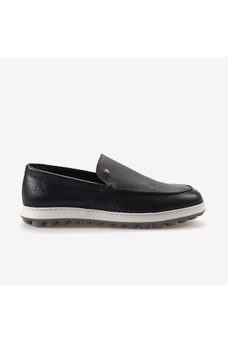 Mocassini Hakiki Deri Erkek Spor & Sneaker Ayakkabı A6303 Lacivert