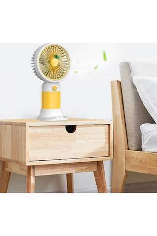 Taşınabilir Mini Fan Standlı Şarj Edilebilir El Fanı Şarj Edilebilir Taşınabilir Soğutucu Fan