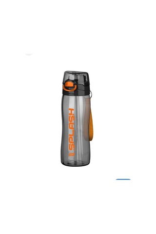 Titiz Rio Matara 750 Ml Siyah Renk -kapaklı- Pipetli, Bpa İçermez,kapak Koruma Su Matarası Çok Renkli