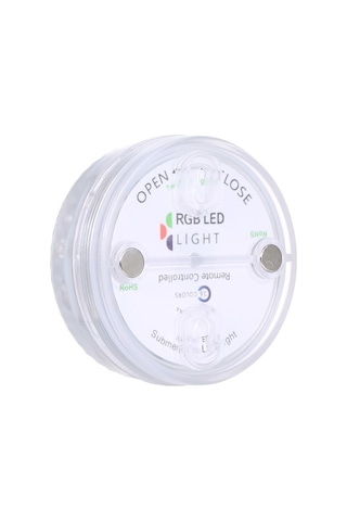 Trendooze Zamanlayıcı Ve Ve Uzaktan Su Su Su Rgbw Rf Renk Modu, Mıknatıs Led'li Lambası, Kupası, Kumandalı Işığı, Ip68 Havuz Gölet Geçirmez Fonksiyonu, Fıskiyesi Emme Dimmable Aydınlatma Altı Altı Adet 3 16 13 Xv