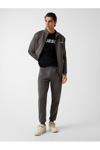 Guess Z2yq10kb3p2 Mickey Full Zip Erkek Sweatshirt Gri