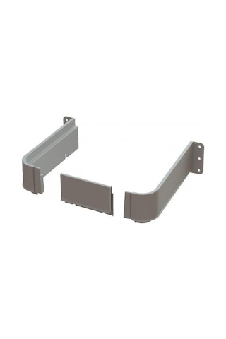 Mesan Yeni Nesil Gider Kapama Plastik  Gri 20cm (0203)