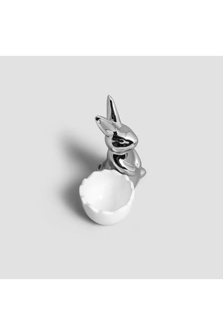 Togas Falber Beyaz-gümüş. Yumurta Standı 8x5x9, 1 Adet. 158901898 Diğer