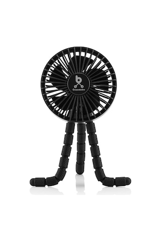 Gezenbebe Çok Fonksiyonlu Bebek Arabası Fanı Siyah
