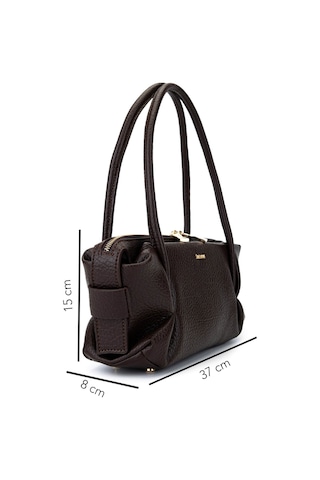 Tamer Tanca Kadın Suni Deri Kahverengi Kol Çantası 1178 4009 Bn Cnt Sk25-26 Kahve Fltr Kahve