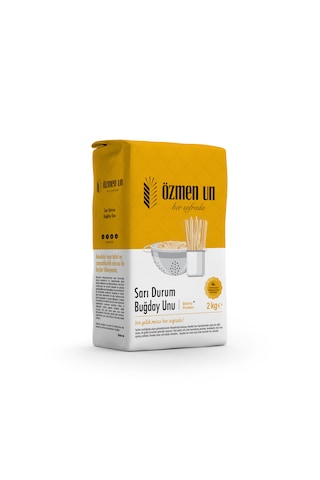 Özmen Un Sarı Durum Buğday Unu 2 Kg