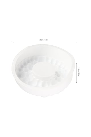 Shineyee Yemek Kalitesi Silikon Kek Kalıbı, Mousse Ve Pasta Yapımı İçin, Anti- Yapışkan, Fırında Ve Mikrodalga Uyumlu, 25cm Çapında Pratik Pastry Aracı Diğer