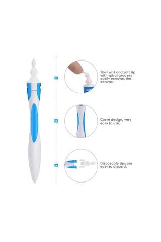 Find Back Pratik Kulak Temizleme Aparatı Silikon Kit Ear Claning
