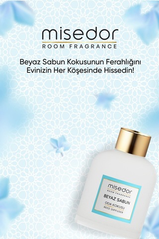 Misedor Beyaz Sabun Çubuklu Oda Kokusu 120 ML