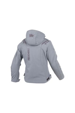 4riders Alice Pro Korumalı Softshell Kadın Motosiklet Montu Gri