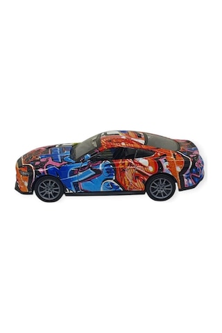Çek Bırak Grafity Araba Metal -k174c1 - Kırmızı Çok Renkli