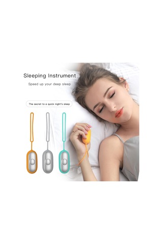 Neevoyu M001 Turuncu Micro Akım Uyku Cihazı - El Tutucu Stres Azaltıcı, Anksiyete Ve Uyku Sorunları İçin, 2 Modlu, Taşınabilir Turuncu